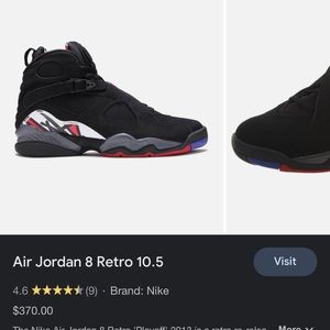 Retro Jordan 8 playoffs